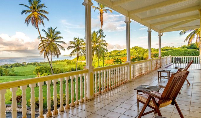 Location Chambres Martinique Trinité dns un manoir avec piscine