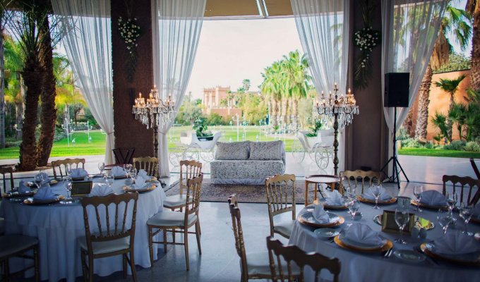   Location Suites Pavillons Villas De Luxe Mariage Et Evenement Marrakech