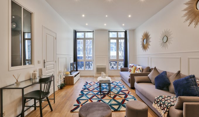 Location Appartement Luxe Paris Opera Grands Boulevards pour Séjour Groupe, Famille et Entreprise
