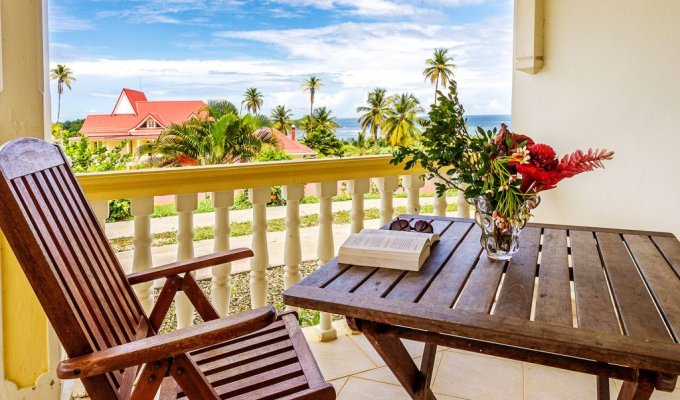 Location appartements Martinique Trinité dans un domaine avec piscine