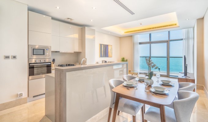 Location appartement Dubai à Sadaf 4 Jumeirah Beach Résidences avec magnifique Vue Mer