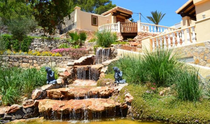 Location villa Ibiza luxe piscine privée bord de mer - Cala Moli (Îles Baléares)