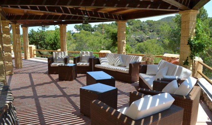 Location villa Ibiza luxe piscine privée bord de mer - Cala Moli (Îles Baléares)