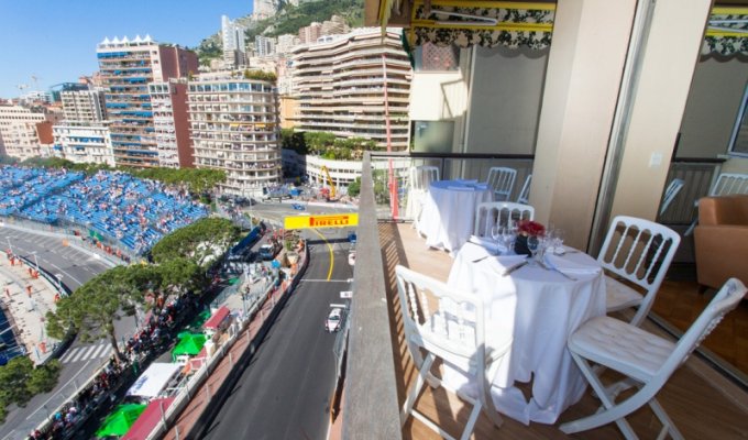 Terrasse VIP Grand Prix Formule 1 