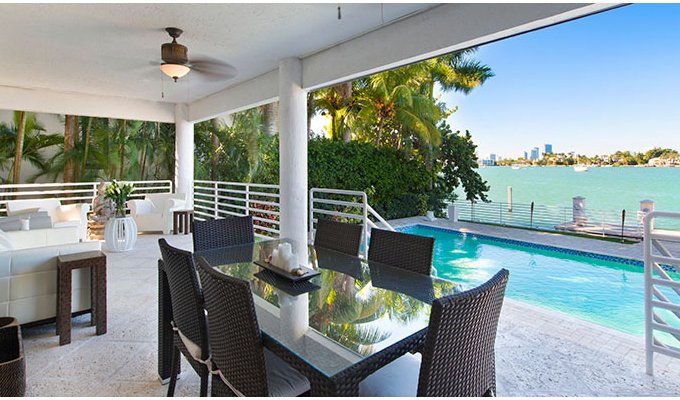 Location Villa de Luxe Miami Beach Floride