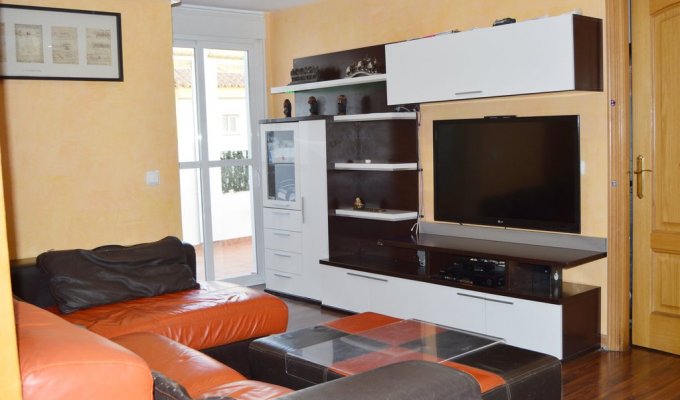 Location appartement Andalousie piscine en bord de mer dans un terrain de golf Benalmadena Malaga Costa del Sol Espagne