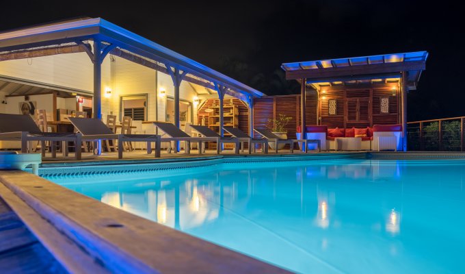 Location Villa Guadeloupe Villa Luxe Sainte Anne (4km) avec piscine privée et Jacuzzi