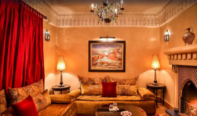 Chambre riad de charme à Marrakech 