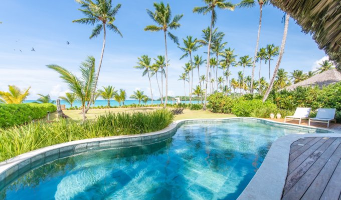 Location Villa de Luxe sur la plage à Las Terrenas, Republique  Dominicaine