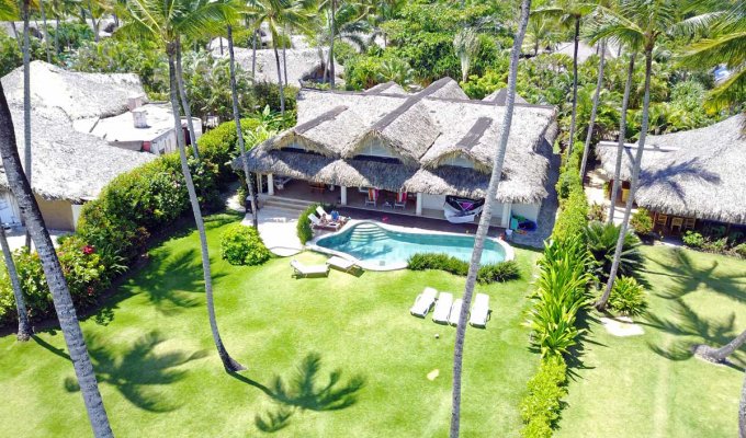 Location Villa de Luxe sur la plage à Las Terrenas, Republique  Dominicaine