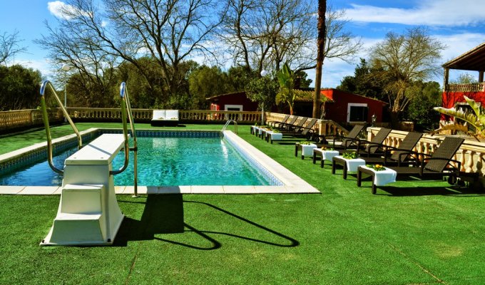 Location villa Majorque piscine privée - Pina (Îles Baléares)