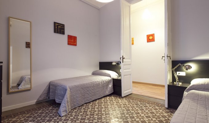 Location appartementbBarcelone Wifi Eixample terrasse climatisation