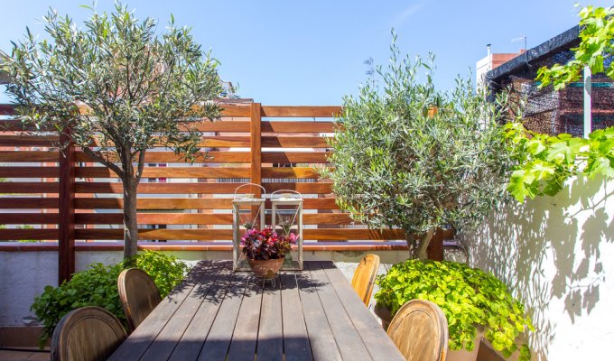Location appartement barcelone Wifi terrasse climatisation