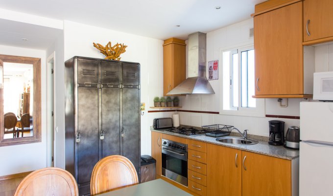 Location appartement barcelone Wifi terrasse climatisation