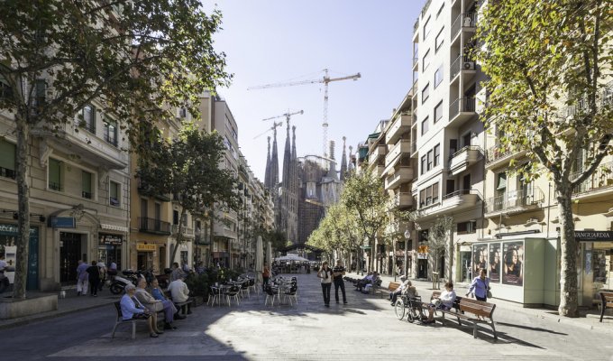 Location appartement barcelone Sagrada Familia Wifi