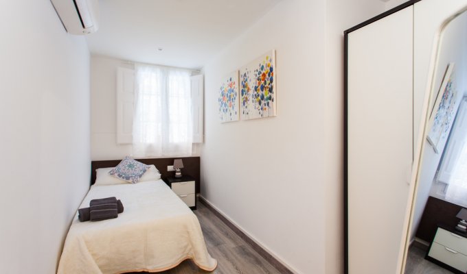 Location appartement barcelone Gracia Wifi climatisation