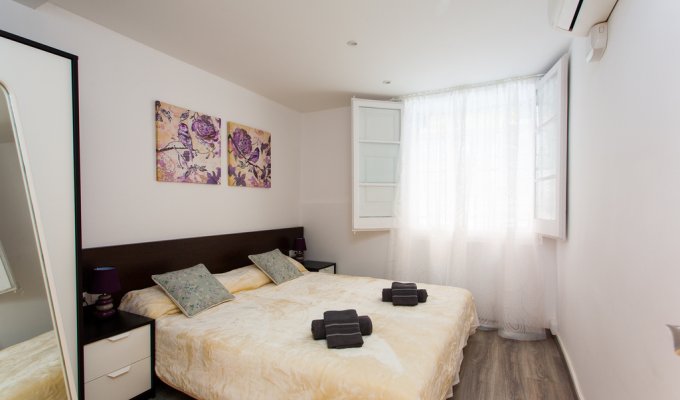 Location appartement barcelone Gracia Wifi climatisation