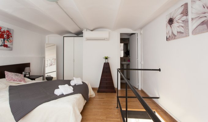 Location appartement barcelone Gracia Wifi climatisation