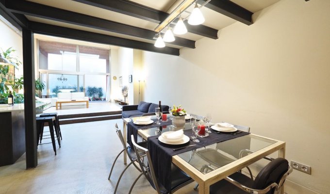 Location appartement barcelone Wifi Gracia terrasse   