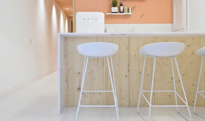 Location appartement barcelone Eixample balcon Wifi 