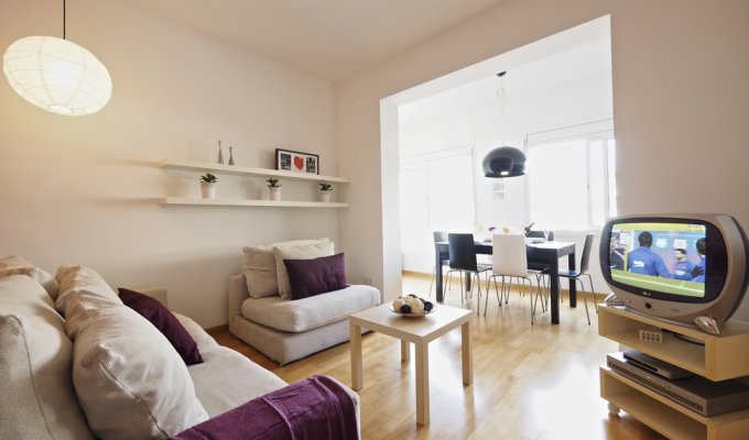 Location appartement barcelone Wifi Plaza Cataluña climatisation