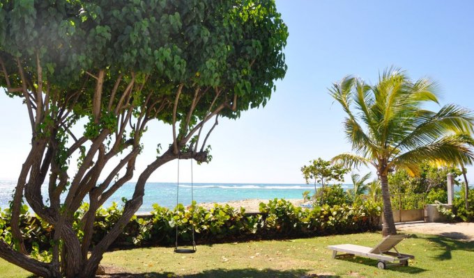 Location Villa Guadeloupe pieds dans l’eau piscine privée Saint François