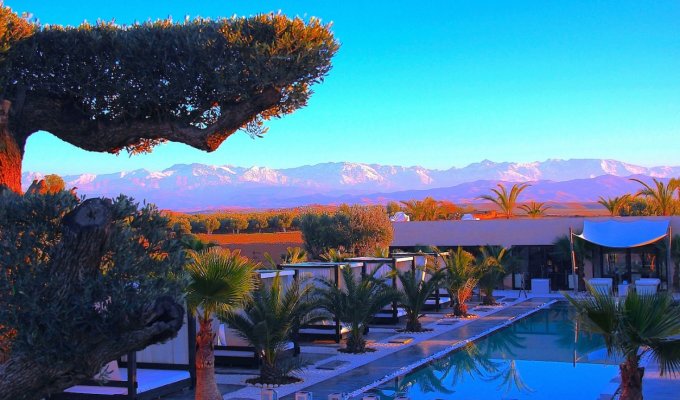 Piscine Villa de luxe à Marrakech 