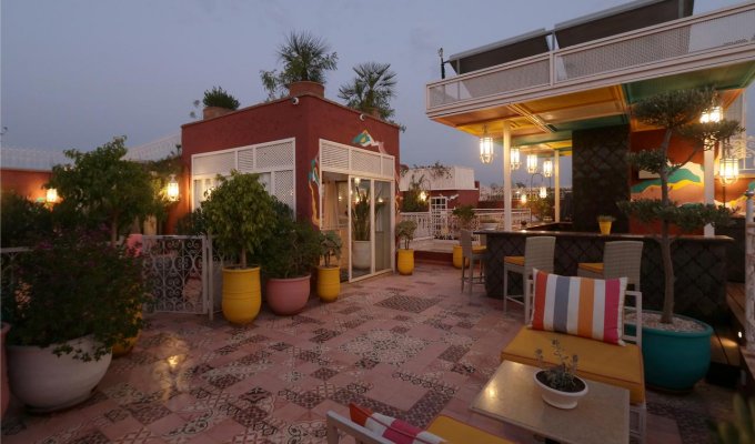 Chambre riad de charme à Marrakech 