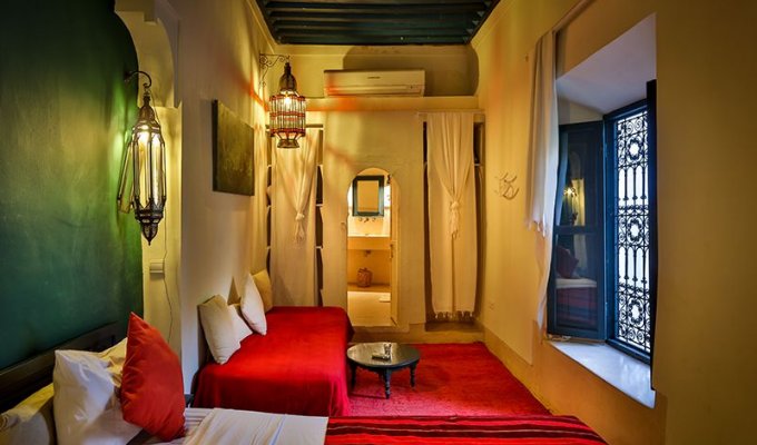 Terrasse riad de luxe à Marrakech