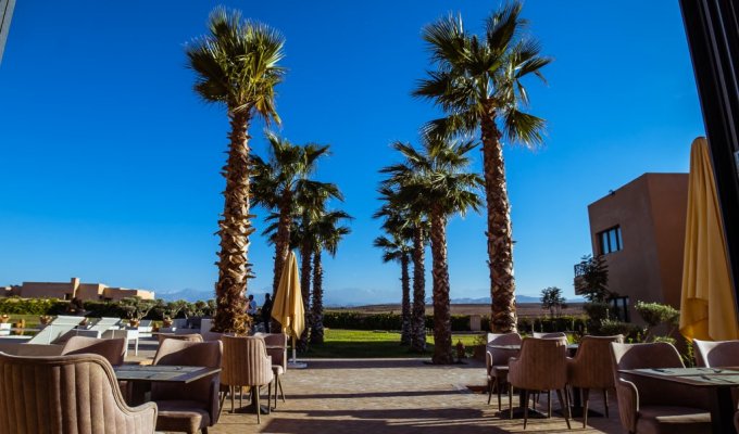 Jardin Villa de luxe à Marrakech 