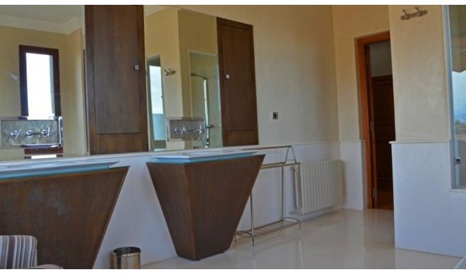 Salle de bain villa de luxe à Marrakech