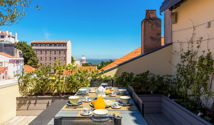 Location Appartement Portugal Lisbon Castelo au cœur du Chateau Sao Jorge