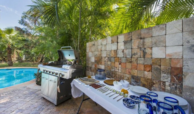 Location Villa de Luxe sur la Plage à Cozumel, Yucatan, Mexique