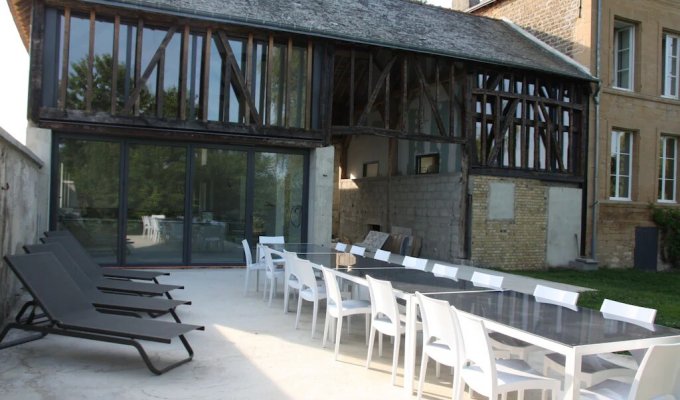 Location maison vacances avec piscine intérieure chauffée cheminée en Ardenne