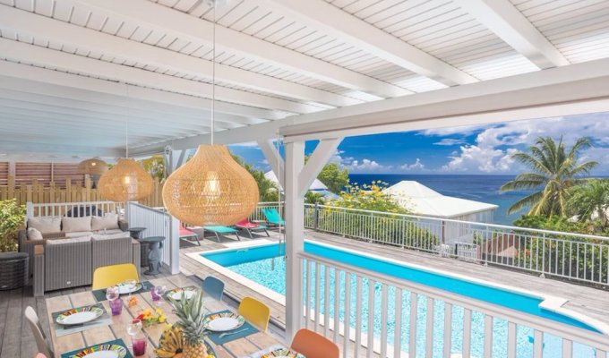 Location villa Martinique Anses d'Arlet avec piscine privée