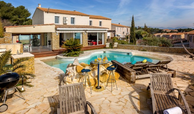 Marseille location villa Provence Bord de Mer avec piscine privee et vue mer