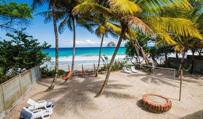 Location villa Martinique Le Diamant les pieds dans l'eau