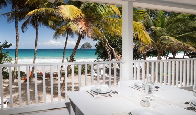 Location villa Martinique Le Diamant les pieds dans l'eau