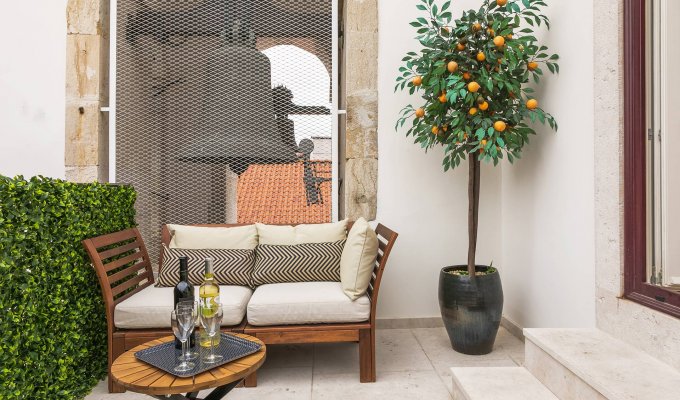 Location Appartement Portugal Lisbon Baixa avec terrasse sur les toits de Lisbonne