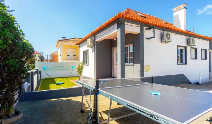 Location Villa Portugal Charneca de Caparica avec piscine privée sécurisée et près de la plage, Cote Lisbonne