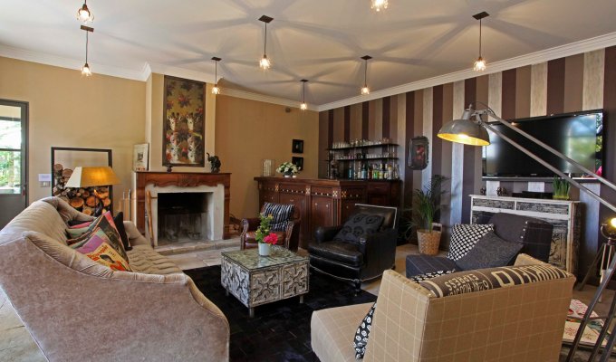 Location villa luxe  Saint Remy de Provence avec piscine privee chauffee et hammam