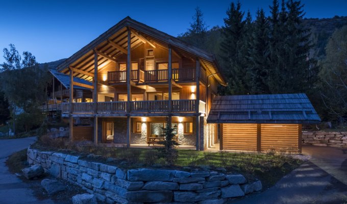 Location Chalet Luxe Serre Chevalier pied des pistes services conciergerie