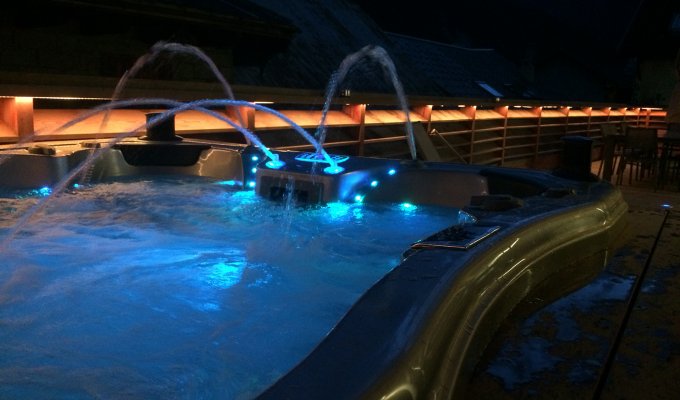 Location appartement Luxe Serre Chevalier pied des pistes spa services conciergerie