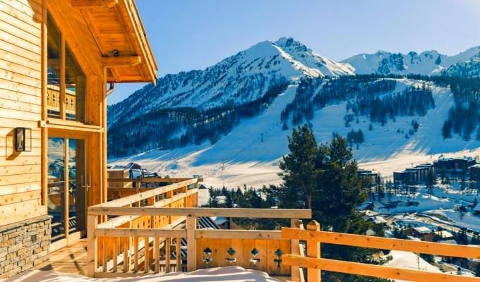 Location Chalet Luxe Montgenevre Pied des pistes SPA Services Conciergerie