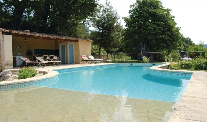 Sainte- Craux-à-Lauze location villa Provence Luberon avec piscine privée