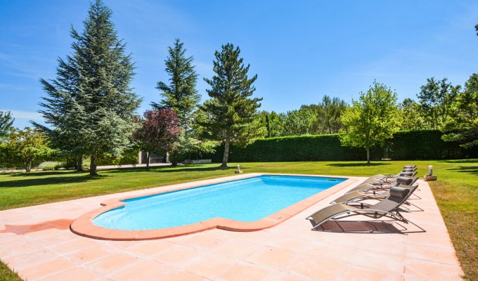 Aix en Provence location villa Provence avec piscine privee