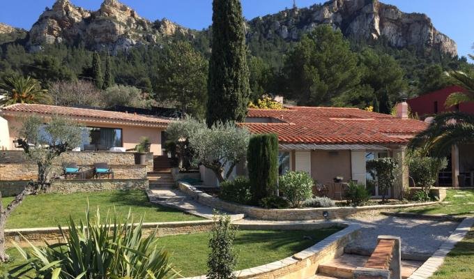 Location Villa Luxe Cassis Cap Canaille Vue Mer Piscine privee