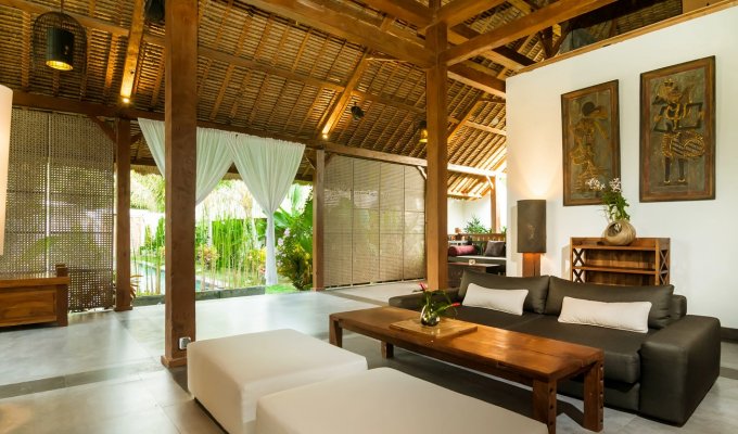 Location de vacances - Villa de Luxe au bord de la plage, Sanur