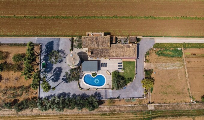 Finca Majorque piscine privée Muro 5 ch