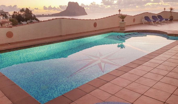 Location villa Calpe piscine privée Alicante (Costa Blanca)